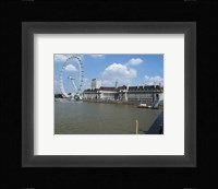 The London Eye and the Aquarium Fine Art Print