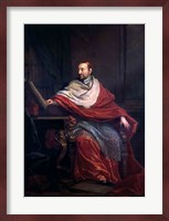 Cardinal Pierre de Berulle Fine Art Print