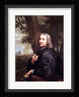 Portrait of Philippe de Champaigne, 1668 Fine Art Print