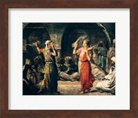 Dance of the Handkerchiefs, 1849 Fine Art Print