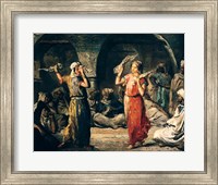 Dance of the Handkerchiefs, 1849 Fine Art Print