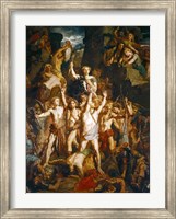 The Defence of Gaul, 1855 Fine Art Print