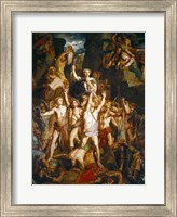 The Defence of Gaul, 1855 Fine Art Print