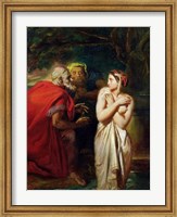 Susanna and the Elders, 1856 Fine Art Print