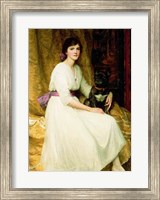Portrait of Miss Dorothy Dicksee Fine Art Print
