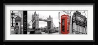 A Glimpse of London Fine Art Print