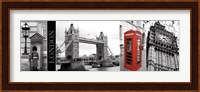 A Glimpse of London Fine Art Print