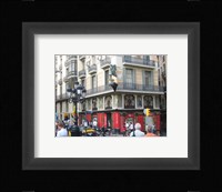 Barcelona Busy Street Fine Art Print