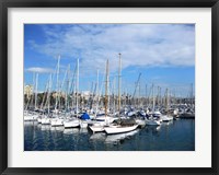 Barcelona Harbour Fine Art Print