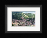 Brasov Seen from Tampa Hill Framed Print