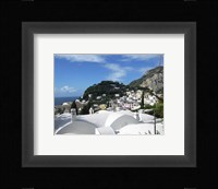 Capri White Roof Fine Art Print