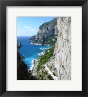 Capri Coastline Photograph Fine Art Print
