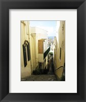 Capri Alley Framed Print