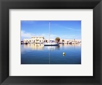 Crete Harbour Fine Art Print