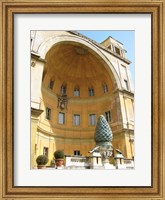 Pinecone Statue in the Vatican Fine Art Print