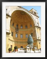 Pinecone Statue in the Vatican Fine Art Print