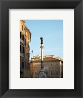 Rome Column of the Imaculate Conception Fine Art Print