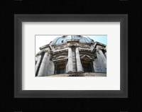 Rome San Pietro Rood Exterior of a Small Dome Fine Art Print