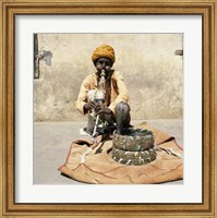 Snake Charmer Jaipur India Fine Art Print