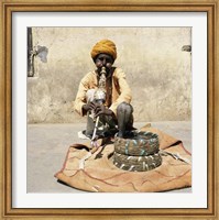 Snake Charmer Jaipur India Fine Art Print