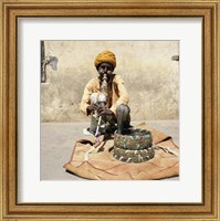 Snake Charmer Jaipur India Fine Art Print