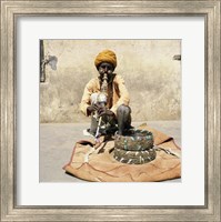 Snake Charmer Jaipur India Fine Art Print