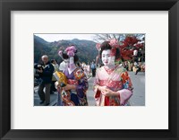 Geishas, Kyoto, Honshu, Japan Fine Art Print