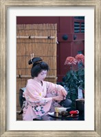 Geisha, Tokyo, Honshu, Japan Fine Art Print