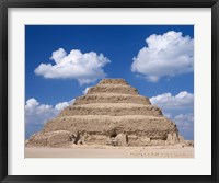 Step Pyramid of Zoser, Sakkara, Egypt Fine Art Print