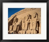 Temple of Ramses II, Abu Simbel, Egypt Fine Art Print