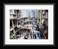 Shopping mall, Eaton Centre, Toronto, Ontario, Canada Fine Art Print