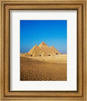Giza Pyramids, Giza, Egypt (far away) Fine Art Print