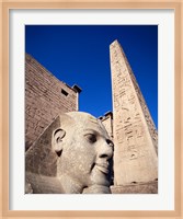 Statue of Ramses II, Temple of Luxor, Luxor, Egypt Fine Art Print