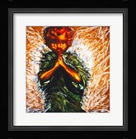 Praying little angel Fine Art Print