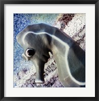 Profile of playground seahorse Fine Art Print