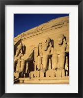 Great Temple of Ramses II, Abu Simbel, Egypt Fine Art Print