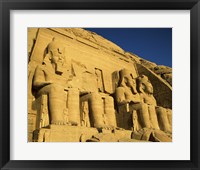 Great Temple of Ramses II, Abu Simbel, Egypt Fine Art Print