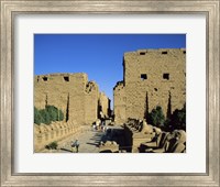 Avenue of the Sphinxes, Temples of Karnak, Luxor, Egypt Fine Art Print