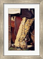 Cowboy's hand made boots Fine Art Print