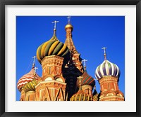 High section view of a cathedral, St. Basil's Cathedral, Moscow, Russia Fine Art Print