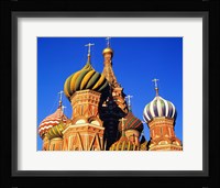 High section view of a cathedral, St. Basil's Cathedral, Moscow, Russia Fine Art Print