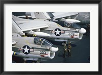 U.S. Navy, Vought A-7 Crusader, Jet Fighters Fine Art Print