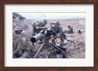 United States Marines Tow Anti-Tank Weapons Fine Art Print