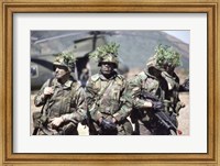 Camouflage, U.S. Marines Fine Art Print