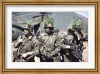 Camouflage, U.S. Marines Fine Art Print