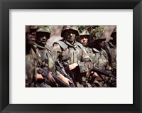 Camouflage U.S. Marines Fine Art Print