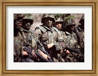 Camouflage U.S. Marines Fine Art Print