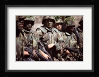Camouflage U.S. Marines Fine Art Print