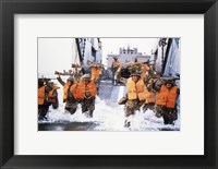 Turkish Marines Amphibious Landing NATO Maneuvers Fine Art Print