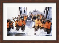Turkish Marines Amphibious Landing NATO Maneuvers Fine Art Print